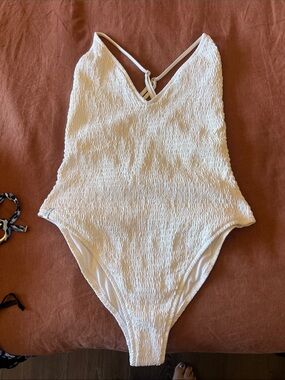 Rhythm White One Piece Swimsuit